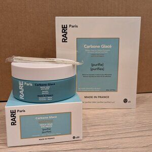 Under Eye Patches 30 + Purifying Sheet Face Mask Set French Skincare Anti-Aging